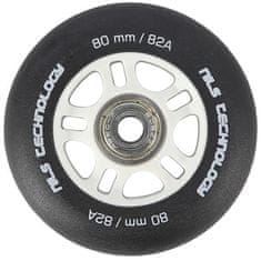 shumee PU 80x24 82A BLACK MATT (4 kosi) + ABEC-9 (8 kos) NILS EXTREME SET