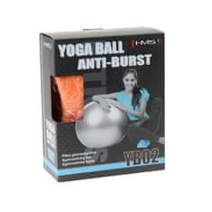 shumee YB02 NOVA GIMNASTIČNA ŽOGA 55CM ORANŽNA ANTI-BURST HMS