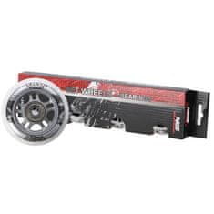 shumee PU 76x24 82A BELA N (4 kosi) + ABEC-7 (8 kosi) NILS EXTREME SET