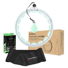shumee HULA HOP SET HHW06 ZELEN Z GRAVITY BALL IN HMS ŠTEVCEM + PAS BR163 ČRN VEČ VEL.