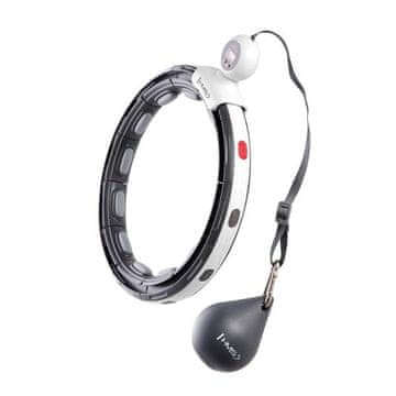 shumee HHM15 HULA HOP ČRNA Z MAGNETOM IN TEŽO + ŠTEVEC HMS