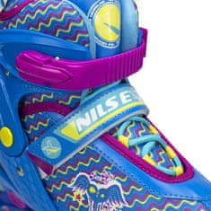 shumee NJ4613 A MODRA VEL. M (34-37) ROLERI NILS EXTREME