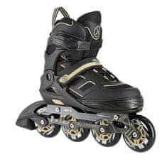 shumee NA14174 A ČRNI IN BEŽ ROLERI VEL. L (39-42) NILS EXTREME