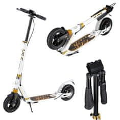 shumee HM209T SKUTER BELO-ZLAT Z DISK ZAVORO NILS EXTREME