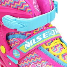 shumee NQ4411 A ROZA VELIKOST L (38-41) ROLERI NILS EXTREME