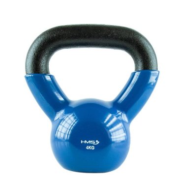 shumee KNV04 MODRA LITOŽELEZNA KETTLEBELL HMS, PREVLAČENA Z VINILOM