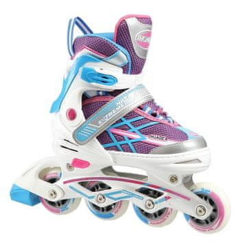 shumee NA1160 A VIJOLIČNO MODRA VEL. L (39-42) ROLERI NILS EXTREME