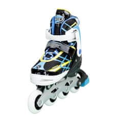 shumee NA1160 A ČRNO-MODRA VEL. M (35-38) ROLERI NILS EXTREME