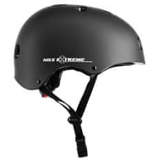 shumee MTV12 ČRNA MAT VELIKOST S (48-53 cm) ČELADA NILS EXTREME
