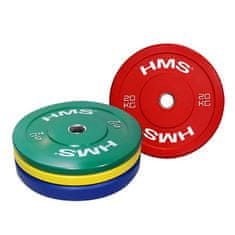 shumee TOB15 OLIMPIJSKA BUMPER PLOŠČA 15 KG HMS