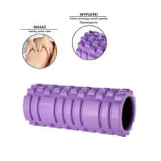 shumee FS103 VIJOLIČEN 33CM FITNESS ROLLER/HMS ROLLER