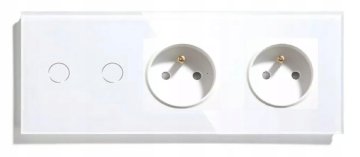 shumee DVOJNO STIKALO NA DOTIK 2K DVOJNA VTIČNICA