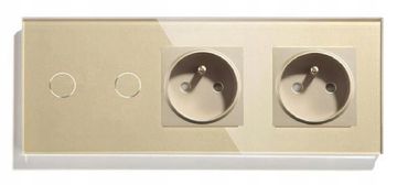 shumee DVOJNO STIKALO NA DOTIK 2K DVOJNA VTIČNICA