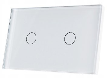 shumee STIKALO ZA LUČ NA DOTIK 1+1 DVOJNO STEKLO LED