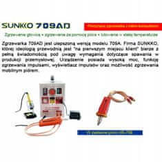 shumee SUNKKO 709AD impulzni točkovni varilec s spajkalnikom