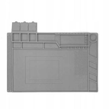 shumee Siva silikonska antistatična podloga 45x30cm