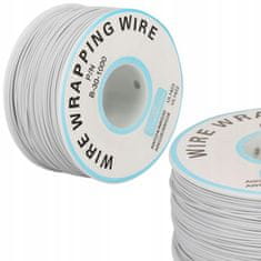 shumee Kynar žica tipa AWG 0,25 mm siva 200 m