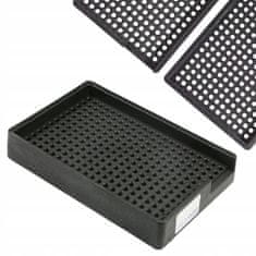 shumee ESD antistatični pladenj za 2-2,5 mm vijake organizator s 273 luknjami