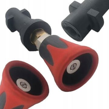shumee Mini sulica z ravnim curkom 40° rdeča Karcher K2-K7 bajonet 4000PSI