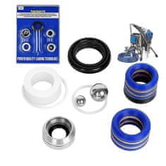 shumee Komplet za popravilo Graco ST-Max / ST-Max II Finish Pro 390. 395. 390. ST-Max 190. 290. 390. 395. 490. 495. 595（244194）/ Rosfix Tornado RT2/RT3 / Zentrhtil EasyPerformance Surge WF / Zentrhti