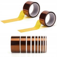 shumee 2X KAPTON TRAK KAPTON ZAŠČITNI TRAK ODPOREN NA VISOKE TEMPERATURE 12MMX30M 15MM