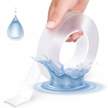 shumee Dvostranski nano trak 1 mm za večkratno uporabo, širine 5 m/30 mm