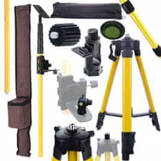 shumee Rosfix Palica/Tripod 420cm + Tripod 43-120cm za lasersko nibelo + Adapter za lasersko nibelo 5/8” / 1/4” + Adapter za označevanje pobočij