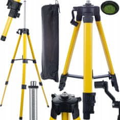 shumee Rosfix Palica/Tripod 420cm + Tripod 43-120cm za lasersko nibelo + Adapter za lasersko nibelo 5/8” / 1/4” + Adapter za označevanje pobočij