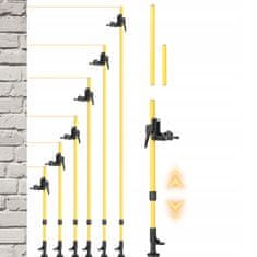 shumee Rosfix Palica/Tripod 420cm + Tripod 43-120cm za lasersko nibelo + Adapter za lasersko nibelo 5/8” / 1/4” + Adapter za označevanje pobočij