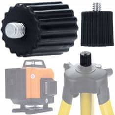 shumee Rosfix Tripod 43-120cm za lasersko niveliro Rosfix + Adapter za označevanje pobočij za lasersko nibelro + Adapter za lasersko nibelo 5/8” / 1/4”