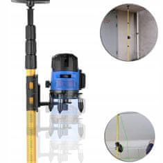 shumee Rosfix Palica/Tripod 420cm + Tripod 43-120cm za lasersko nibelo + Adapter za lasersko nibelo 5/8” / 1/4” + Adapter za označevanje pobočij