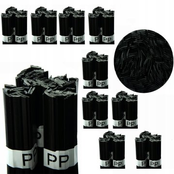 shumee 10X lepilo za varjenje plastike PP črn 100 g 8 mm trak