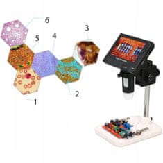 shumee Digitalni mikroskop s 4,3" zaslonom DM4-Z01B019