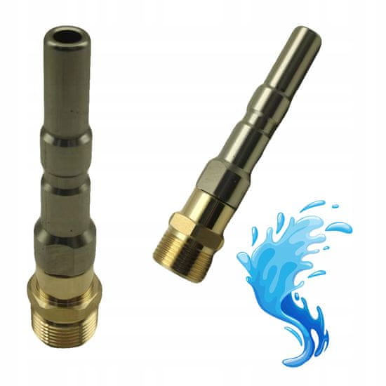 shumee Adapter / prehod za tlačni čistilnik Nilfisk / Kranzle na M22*1,5 14mm GZ (medenina)