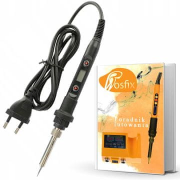 Rosfix Lutownica precyzyjna z wyświetlaczem Rosfix Orange Corso 80W Seria Electric S