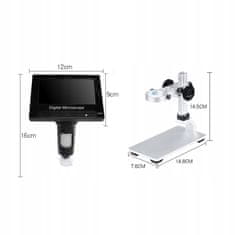 shumee Digitalni mikroskop s 4,3" zaslonom DM4-Z04008