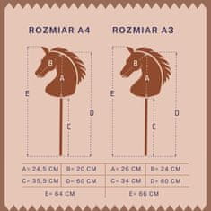 shumee THH HOPPIHORSE Hobby Horse A3 črna
