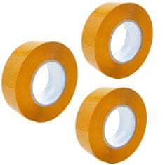 shumee 3x rumeni pakirni trak Rosfix 48 mm x 50 mm