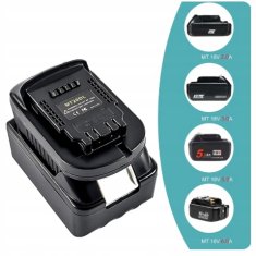 Rosfix Makita 18V na Dewalt 18V baterijski adapter/pretvornik (MT20DL)