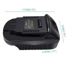 Rosfix Makita 18V na Dewalt 18V baterijski adapter/pretvornik (MT20DL)
