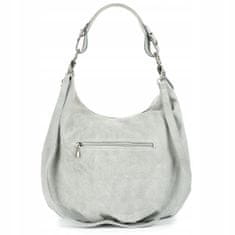shumee Ženska usnjena torbica A4 shopper bag torba za čez ramo semiš usnje