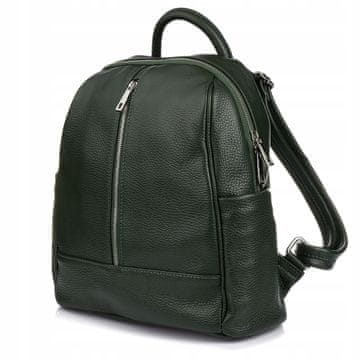 shumee Usnjen nahrbtnik velikosti A4, ženski, prostoren, enobarvno italijansko vrhunsko, veliko enobarvno usnje