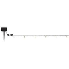 Globo solarna LED veriga 20xLED IP44 2700K 2,8m