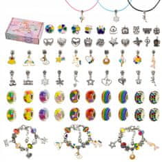 shumee CHARMS PERLE SET ZA IZDELAVO NAKITA ZAPESTNICE OBESKI DARILO