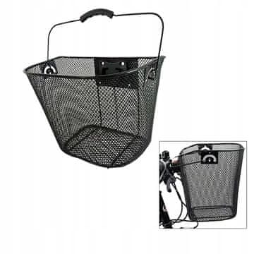 shumee KOVINSKA VELIKA KOŠARA KOŠARA ZA KOLO ZA KRMILO S KLIK DRŽALOM