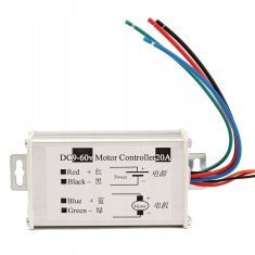 shumee PWM REGULATOR HITROSTI MOTORJA DC 9-60V 20A 12V 24V