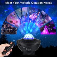 shumee STAR LED USB STAR PROJEKTOR NOČNA SVETILKA DARILO