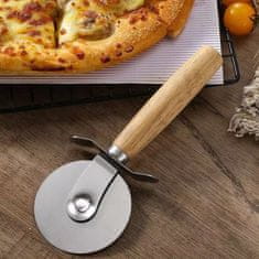 shumee NOŽ ZA PIZZO OKROGEL NOŽ ZA REZANJE PIZZE KROG