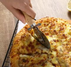 shumee NOŽ ZA PIZZO OKROGEL NOŽ ZA REZANJE PIZZE KROG