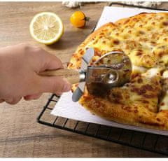 shumee NOŽ ZA PIZZO OKROGEL NOŽ ZA REZANJE PIZZE KROG
